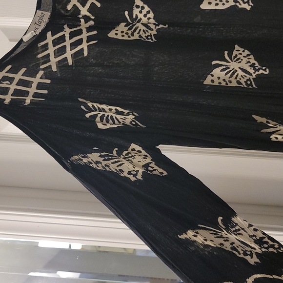 Butterfly print swimsuit cover-up size M - Picture 2 of 3